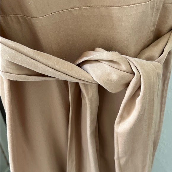 Mara Hoffman Camel Tan Long Sleeve Wrap Dress - Picture 5 of 12
